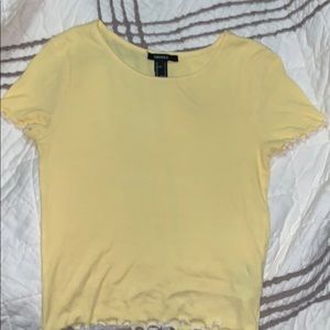 white lettuce edged, yellow crop trop